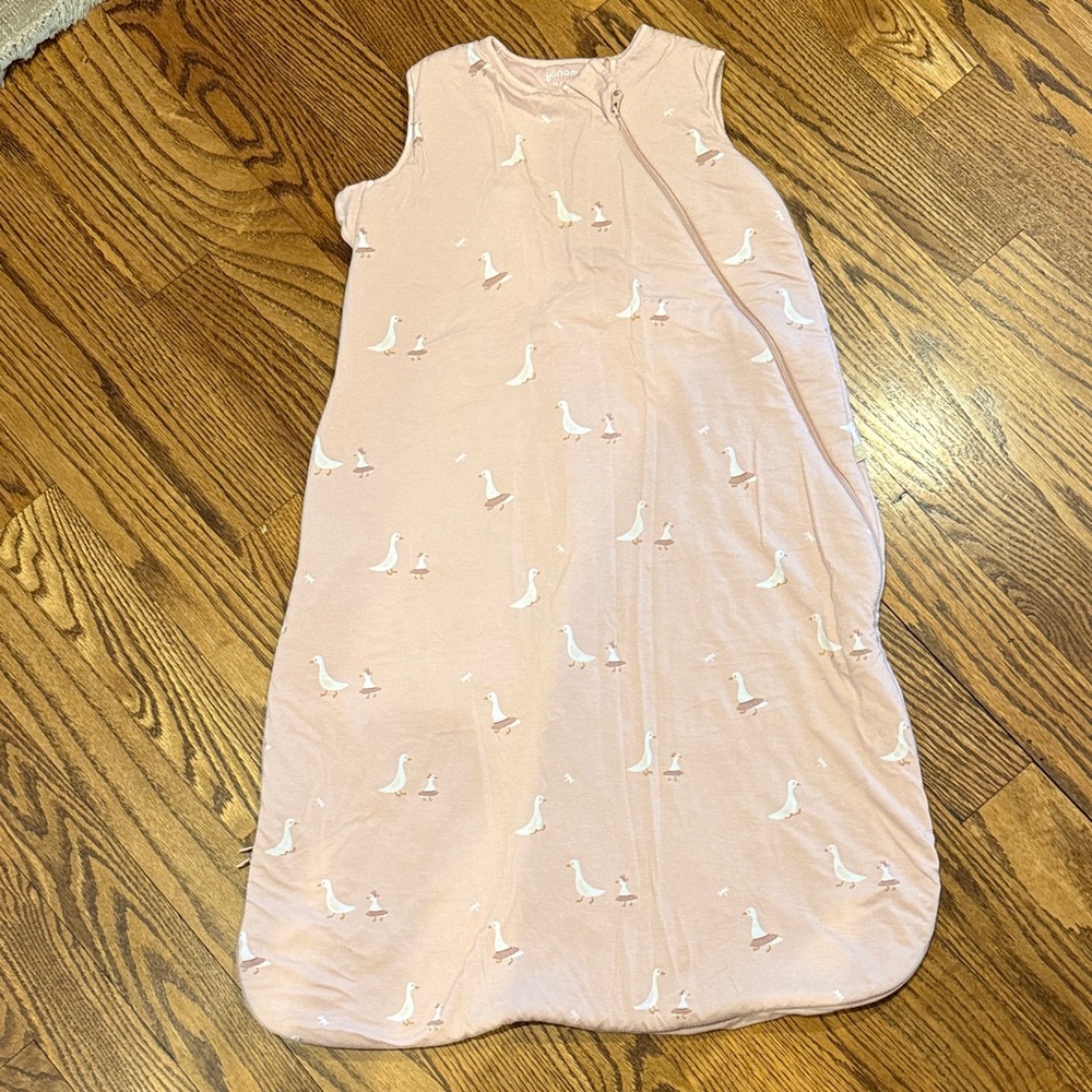 Adorable Sleeveless Kids Pajama Sack - Peach